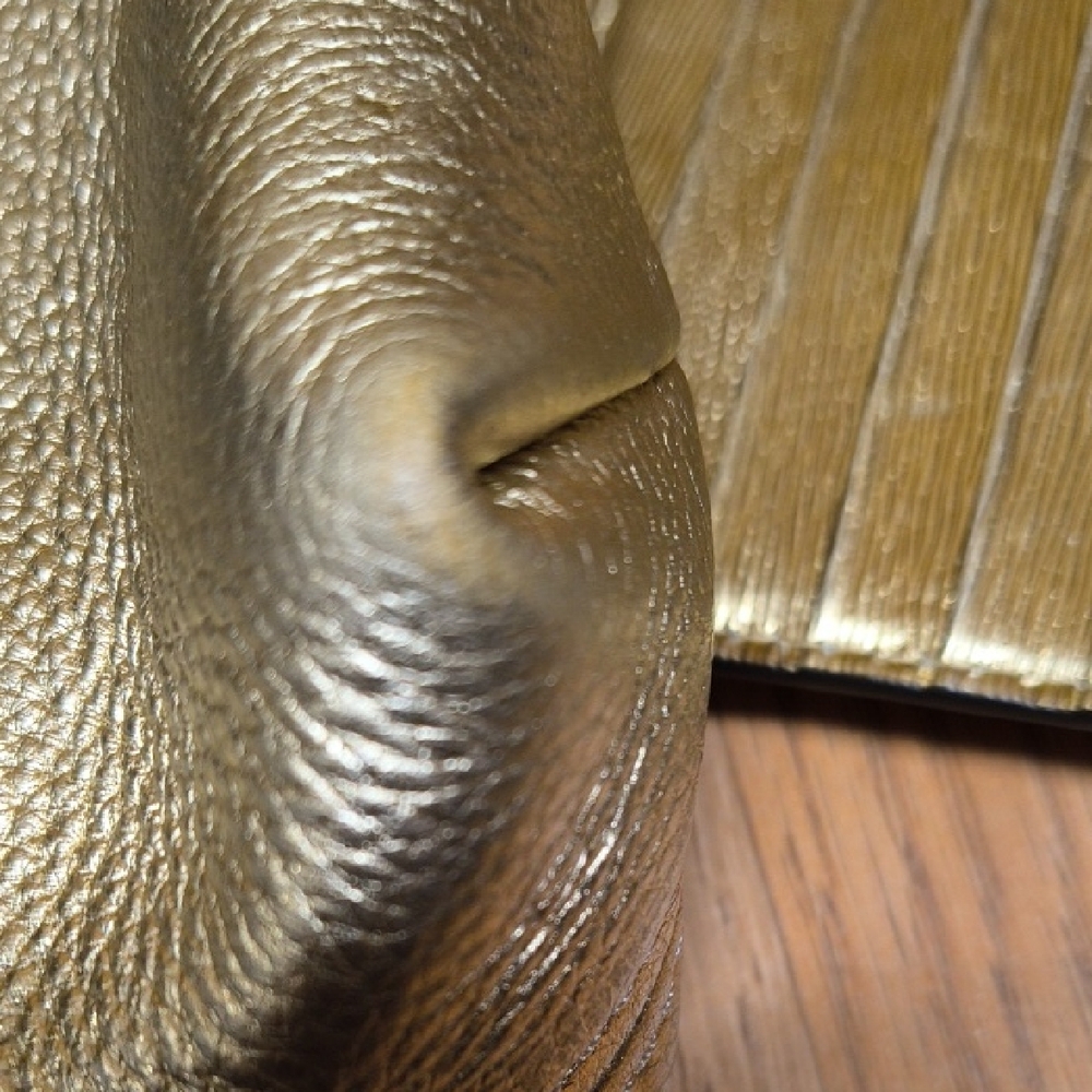 Michael Kors Gold Leather Shoulder Bag & Card Holder 😍 Shimmery 😍 - Picture 12 of 16
